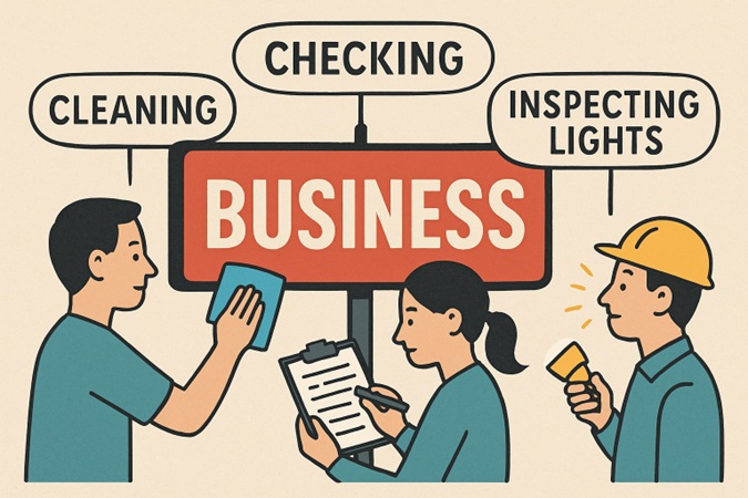 Benefits Of Proactive Sign Maintenance